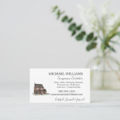 Carte De Rendez-vous Professional House Caregiver (Debout devant)