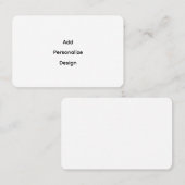 Carte de rendez-vous professionnelle 3,5" x 2,0 pl (Devant / Derrière)