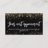 Carte de rendez-vous professionnelle QR parties sc (Devant)