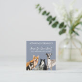 Carte De Rendez-vous Promenade de chien (Debout devant)
