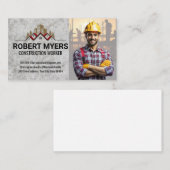 Carte De Rendez-vous Promoteur | Constructeurs | Construction (Devant / Derrière)