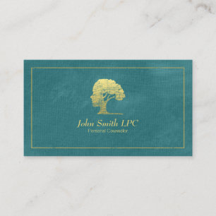 Carte De Rendez-vous Psychologue Turquoise Conseiller personnel