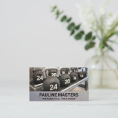 Carte De Rendez-vous Rack Bell Kettle | Formateur personnel (Debout devant)