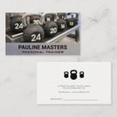 Carte De Rendez-vous Rack Bell Kettle | Formateur personnel (Devant / Derrière)