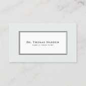 Carte De Rendez-vous Rappel de nomination pour un poste de dentiste élé (Devant)