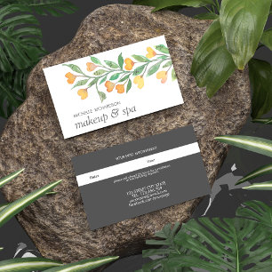 Carte De Rendez-vous Rappel féminin professionnel jaune des coeurs  