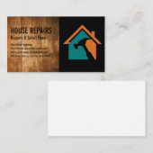 Carte De Rendez-vous Réparateur de la maison de marteau | Construction (Devant / Derrière)