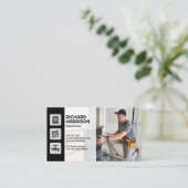 Carte De Rendez-vous Réparateur Réparateur Lave-vaisselle (Debout devant)