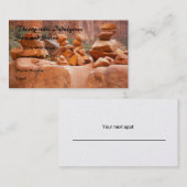 Carte De Rendez-vous Roches de Sedona dans l'équilibre (Devant / Derrière)