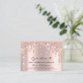 Carte De Rendez-vous Rose d'étincelle de l'instruction post-traitement (Debout devant)