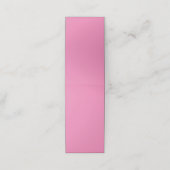 Carte De Rendez-vous Rose #EF8484, Cadillac rose (Extérieur déplié)