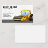 Carte De Rendez-vous Rouleau | Machines de construction (Devant / Derrière)