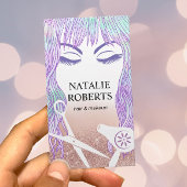Carte De Rendez-vous Salon Artiste Beauté Coiffeuse & maquillage Rendez