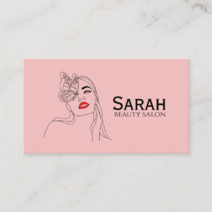 Carte De Rendez-vous Salon de beauté