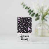 Carte De Rendez-vous Salon de beauté Motif (Debout devant)