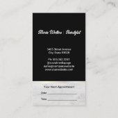 Carte De Rendez-vous Salon de beauté Motif (Dos)