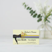 Carte De Rendez-vous Salon de beauté promotionnel de coiffeur (Debout devant)