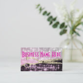 Carte De Rendez-vous Salon de coiffure (Debout devant)