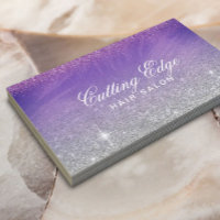 Salon de coiffure Purple Silver Parties scintillan