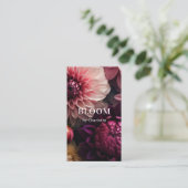 Carte De Rendez-vous Salon de fleurs moderne (Debout devant)