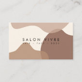 Carte de rendez-vous Salon de Formes Bio Modernes (Devant)