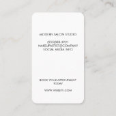 Carte De Rendez-vous Salon du glamour Shears (Dos)