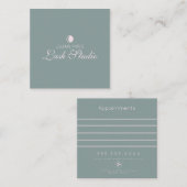 Carte De Rendez-vous Salon moderne Beauté Eyelash Studio (Devant / Derrière)