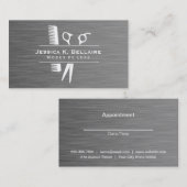 Carte De Rendez-vous Salon Moderne Luxe (Devant / Derrière)