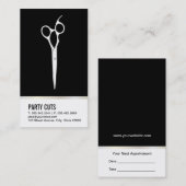 Carte De Rendez-vous Salon Shears (Carte de rendez-vous) (Devant / Derrière)