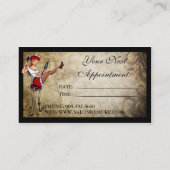 Carte De Rendez-vous Salon sophistiqué moderne de concepteur (Dos)