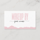 Carte De Rendez-vous Script Modern Blush Pink and white (Devant)