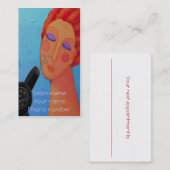 Carte De Rendez-vous Sèche-souffle (Devant / Derrière)