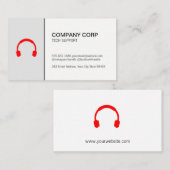 Carte De Rendez-vous Service téléphonique d'assistance technique du cen (Devant / Derrière)