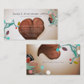 Carte De Rendez-vous Services de thérapie et de conseil (Devant / Derrière)