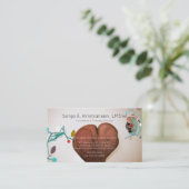 Carte De Rendez-vous Services de thérapie et de conseil (Debout devant)