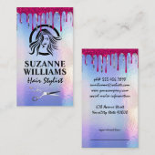 Carte De Rendez-vous Shimmer Iridescente | PARTIES SCINTILLANT | Ciseau (Devant / Derrière)