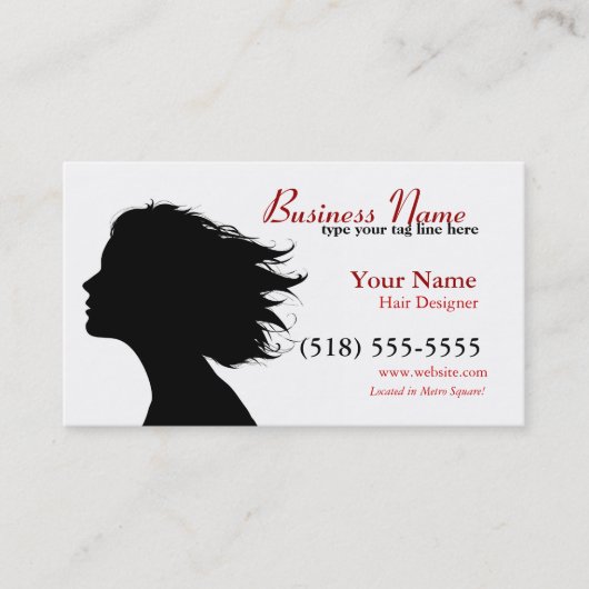 Carte De Rendez-vous signature en rouge (Devant)