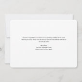 Carte de rendez-vous simple à deux photos (Dos)