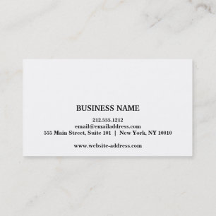 Carte de rendez-vous simple et élégante White Pink