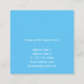 Carte De Rendez-vous simple minimum ajouter votre nom texte images nomm (Dos)