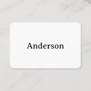 Carte De Rendez-vous Simple Professional Arrondi 3,346" x 2,165" Plat