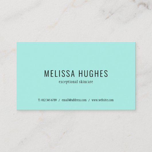 Carte de rendez-vous simple Rustique moderne (Dos)