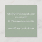 Carte De Rendez-vous Soft Neutral Small Business (Dos)