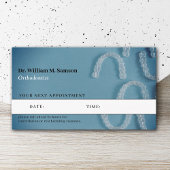 Carte De Rendez-vous Soins dentaires Orthodontiste moderne invisible go