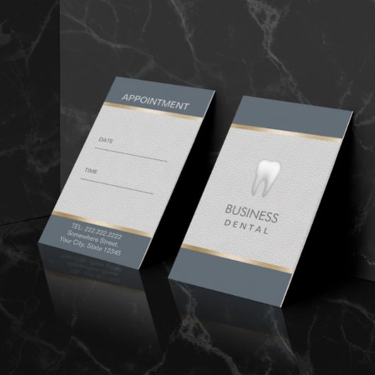 Carte De Rendez-vous Soins dentaires professionnels Nomination