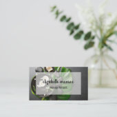 Carte De Rendez-vous Spa de massothérapeute (Debout devant)