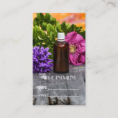 Carte De Rendez-vous SPA Essential Huile Massage Aromathérapie Rendez-v (Devant)