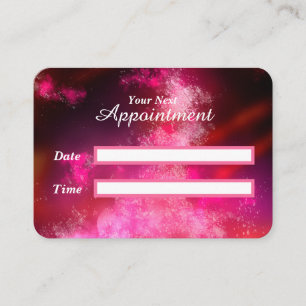 Carte De Rendez-vous Stars Ciel nocturne Midnight Rose Flare