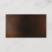 Carte De Rendez-vous Steampunk Rusty Background (Dos)