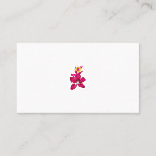 Carte De Rendez-vous Style floral, ArtyClick Crimson, Or léger